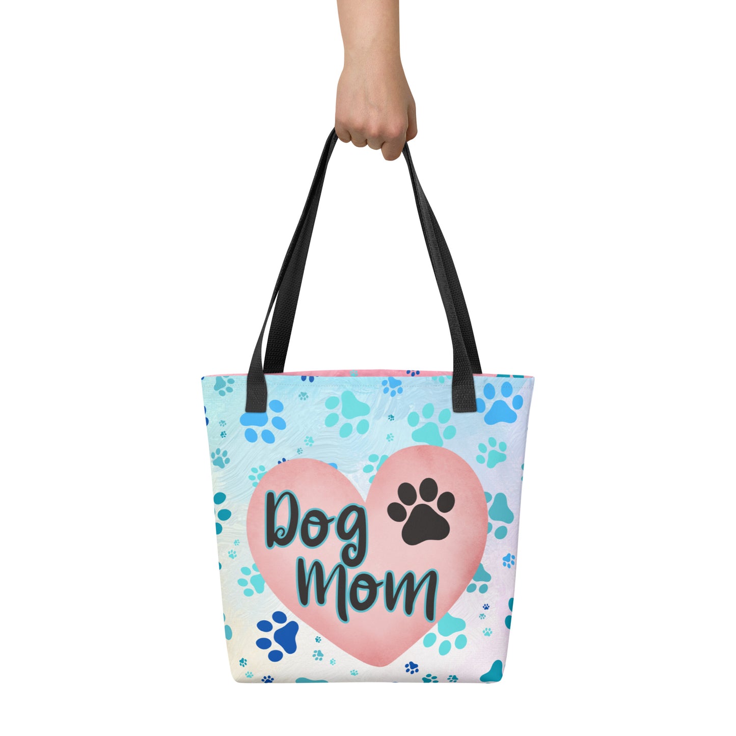 Dog Mom Tote Bag