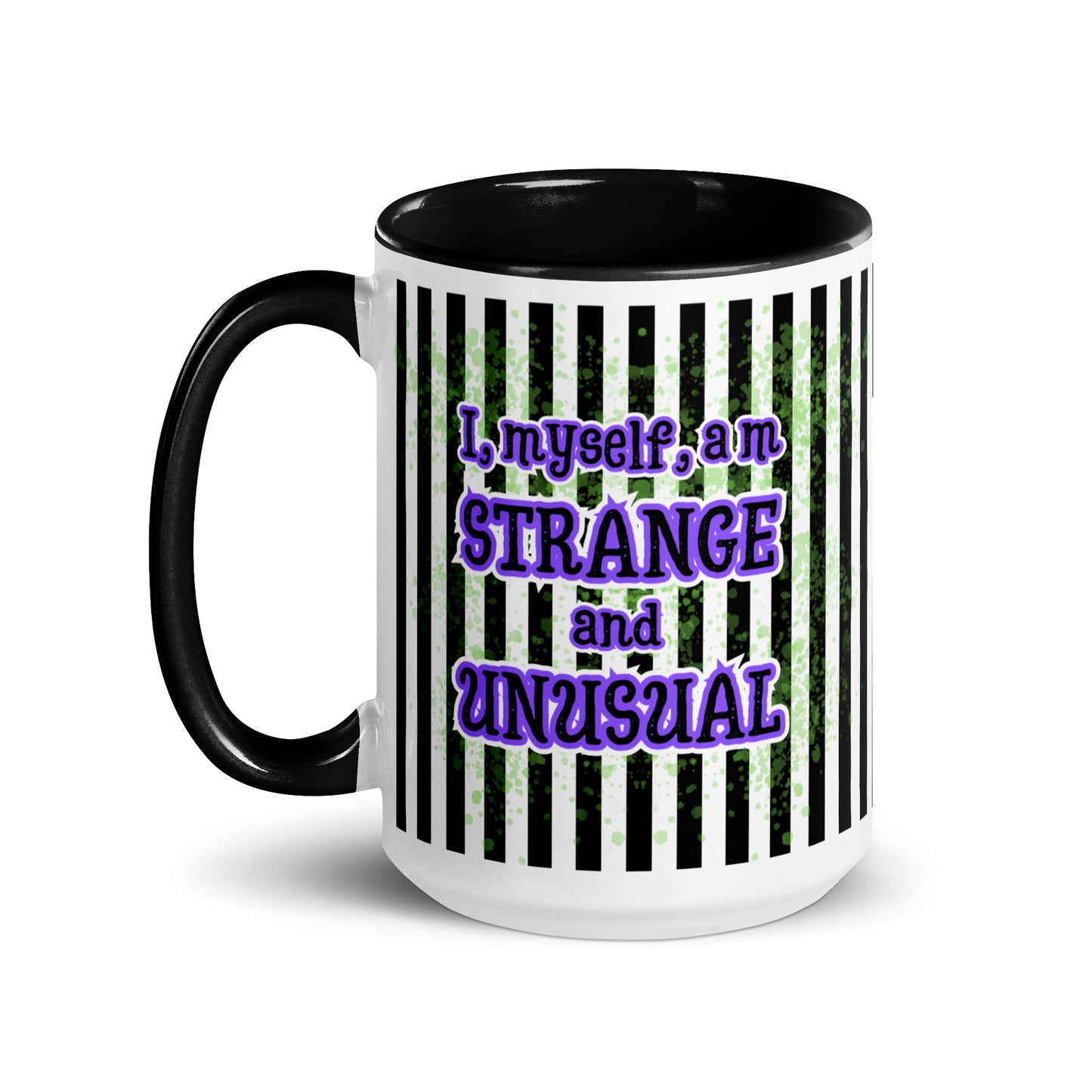 Strange and Unusual 15 Ounce Ceramic Mug